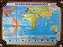Mapa das Grandes Navegações Na Expansão Comercial Europeia do Século XV a XVII Material Escolar - Imagem 1
