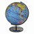 Globo Terrestre Decorativo PVC Legendas em Português Escala 1:64000000 20CM Aro de Metal Base Cromo - Imagem 1