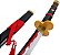 Espada Roronoa Zoro Katana Enma Black De Bambu Com LED Cosplay One Piece Decoração - Imagem 3