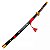 Espada Roronoa Zoro Katana Enma Black De Bambu Com LED Cosplay One Piece Decoração - Imagem 4