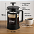 Cafeteira Prensa Francesa Cremeira 350ML Leite Café Cappuccino de Vidro e Plástico - Imagem 3