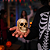 Enfeite Decorativo Cabeça Crânio Caveira Realista Min 6CM Presente Halloween Anatomia Óssea - Imagem 8
