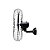 Ventilador de Parede Preto 60cm Bivolt Comercial 200W Ventisol - Imagem 2