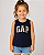 Camiseta GAP, regata, em algodão - Paetê* - Imagem 1