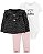 Conjunto Carter's - Casaco, body e calça - Love - Imagem 1