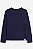 Blusa de Manga Longa Tommy Hilfiger, gola redonda - Azul Marinho - Imagem 1