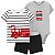 Conjunto Carter's - Camisa, body e short - Bombeiro - Imagem 1
