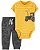 Conjunto Carter's - Body e calça de moletom - Trator - Imagem 1