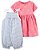 Conjunto Carter's - Vestido e romper - Flamingos - Imagem 1