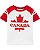 Camiseta Carter's, manga curta, em algodão - Canadá - Imagem 1