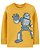 Camiseta Carter's, manga longa, em algodão - Robô - Imagem 1