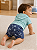 Conjunto Carter's - Camisa com capuz e short - Peixinho - Imagem 2
