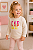 Agasalho Infantil GAP de Moletom Flanelado com Gola Redonda e Logo Colorido - Creme - Imagem 2