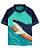 Camiseta de banho Carter's, com proteção solar UPF 50+ - Tubarão - Imagem 1