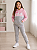 Conjunto de moletom Fila - Pink - Imagem 1