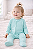 Pijama/Macacão de inverno Carter's (Plush/ Fleece) - Poá - Imagem 1