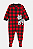 Pijama/Macacão de inverno Carter's (Plush/ Fleece) - Xadrez - Imagem 1