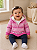 Conjunto Carter's de inverno - Agasalho, body e legging - Estampado - Imagem 1
