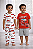 Kit Pijama 4 Peças Carter's - Bombeiros - Imagem 1