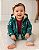 Conjunto Carter's de inverno - Agasalho, body e legging - Floral - Imagem 1