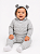 Conjunto Disney Baby - Moletom com capuz, camiseta e calça - 101 Dalmatas - Imagem 2