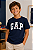Camiseta GAP, manga curta, em algodão - Azul Marinho - Imagem 1