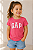 Camiseta GAP, em algodão - Logo Brilho - Imagem 1