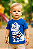 Camiseta Baby Tommy Hilfiger Infantil Estampada Logo Bordado Original - Bulldog - Imagem 1