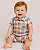 Romper Carter's gola polo - Xadrez - Imagem 1