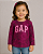 Camiseta GAP, manga longa, em algodão - Tie dye - Imagem 1