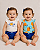 Conjunto Carter's - 2 Bodies e short - Laranjas - Imagem 2