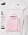 Conjunto Puma - Moletom, calça legging e Camiseta - Rosa/ Lilás/ Cinza - Imagem 2