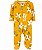 Pijama Carter's, de algodão - Floral/ Amarelo - Imagem 1