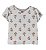 Conjunto Carter's - Jardineira e camiseta - Flores - Imagem 3
