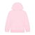 Moletom Puma Flanelado, com capuz, Infantil - Rosa com logo branco - Imagem 3