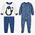 Conjunto Pekkle - 3 peças / Pinguim - Imagem 1