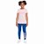 Conjunto Puma - Agasalho esportivo, calça legging e Camiseta - Azul/ Rosa/ Branco - Imagem 6
