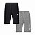 Short de moletom Puma - Preto - Imagem 2