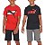 Conjunto Puma - 2 camisetas  (Vermelho/Preto) - Imagem 5