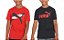 Conjunto Puma - 2 camisetas  (Vermelho/Preto) - Imagem 1