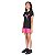 Conjunto Puma - Camiseta e short esportivo (Rosa/Preto) - Imagem 3
