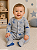Pijama Carter’s Algodão Macacão com Pezinhos – Floresta - Imagem 1