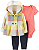Conjunto Carter's de inverno - Agasalho, body e calça - Xadrez - Imagem 1