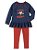 Conjunto Tommy Hilfiger - Casaco de moletom e calça legging - Azul e Vermelho - Imagem 1