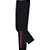 Kit Calças legging, em algodão - Preto/ rosa - Imagem 4