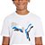 Conjunto Puma - Camiseta e short esportivo (Cinza/Branco) - Imagem 3