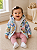 Conjunto Carter's de inverno - Floral/Azul - Imagem 1