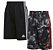 Conjunto Adidas - 2 shorts esportivas - Preto e Camuflado - Imagem 1
