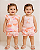 Conjunto Carter’s 3 Peças – Body + Blusa + Short com Elástico nas Pernas - Gatinho/ Estampado - Imagem 2