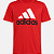 Camiseta Esportiva Adidas - Vermelho - Imagem 1